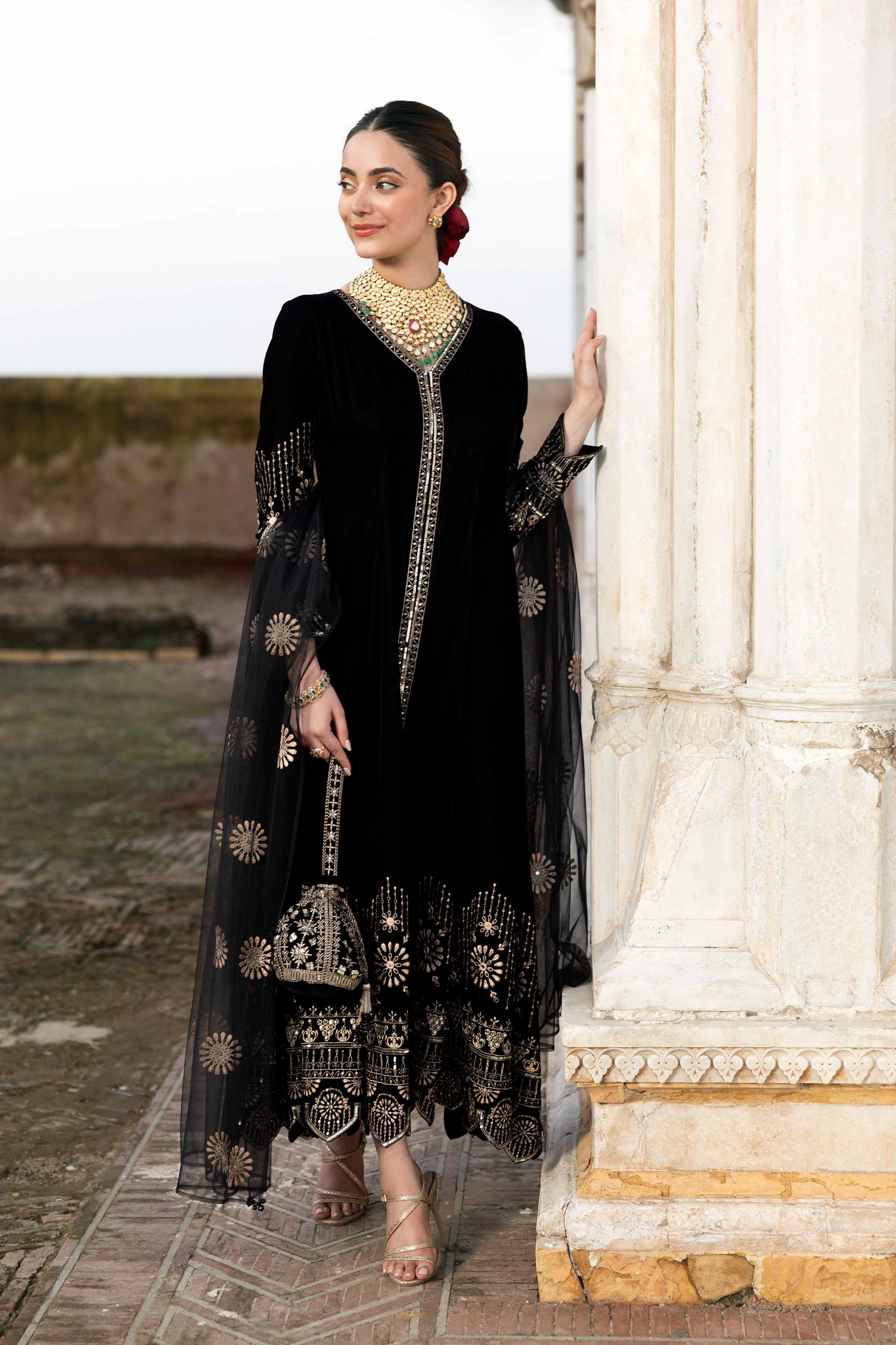 3 Piece - Embroidered Suit - KFW25-02