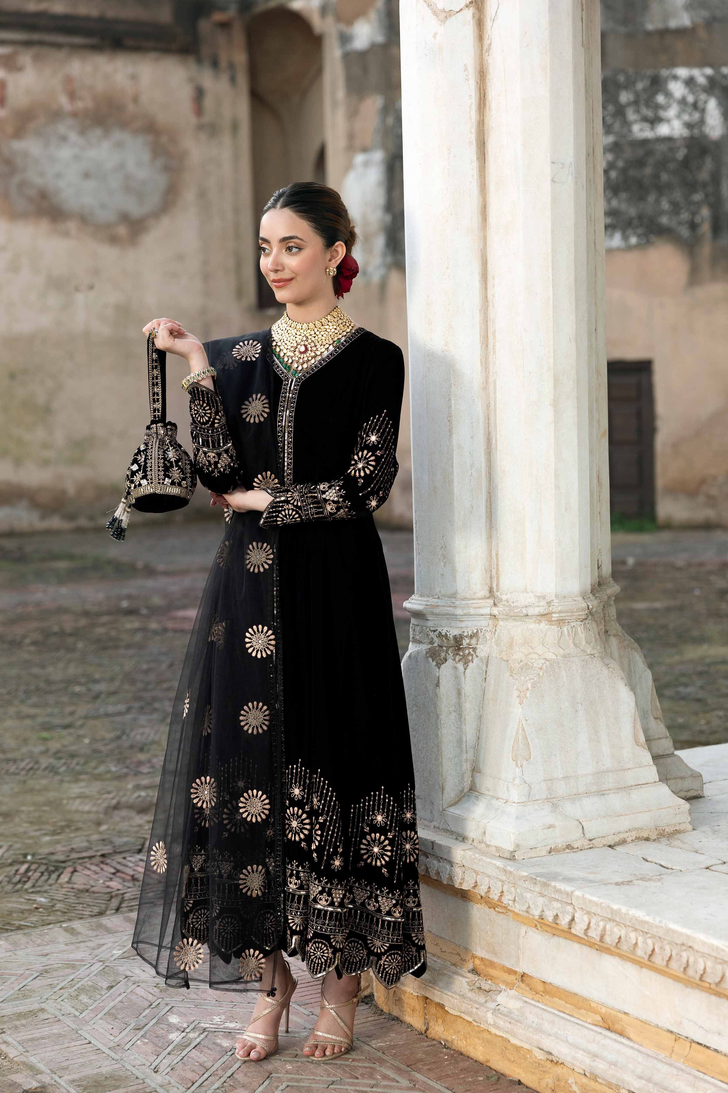 3 Piece - Embroidered Suit - KFW25-02