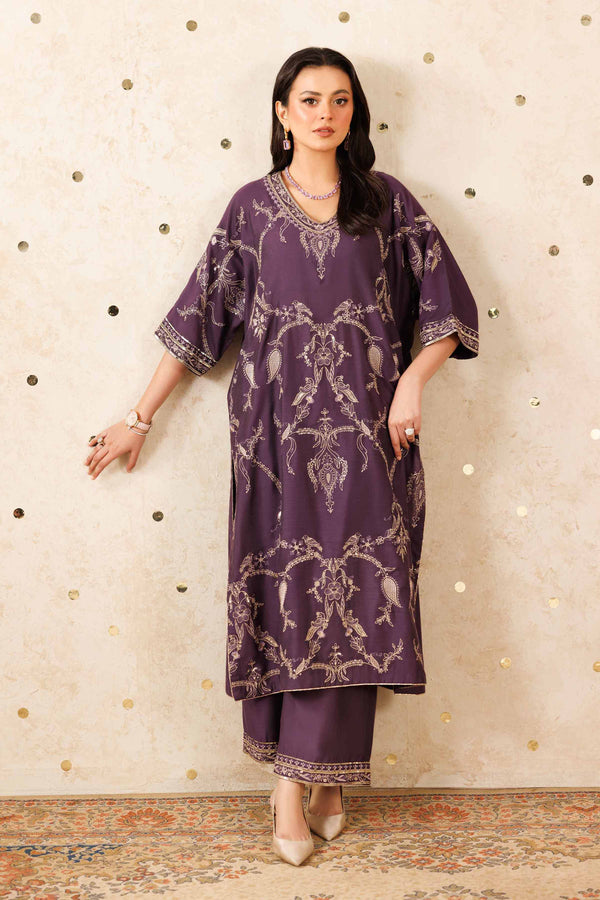 2 Piece - Embroidered Suit - KFW25-03 for Women - Pret Collection | Nishat | Shop Online