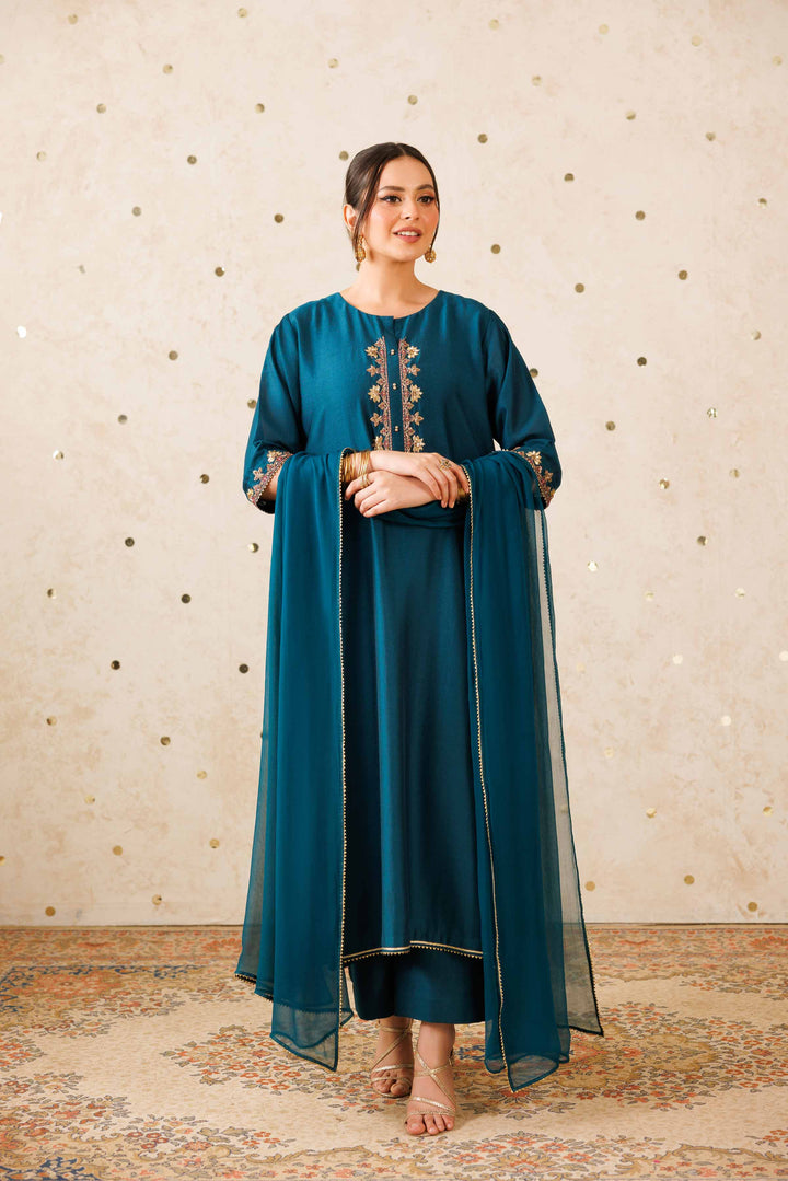 3 Piece - Basic Suit - KFW25-04 for Women - Pret Collection | Nishat | Shop Online
