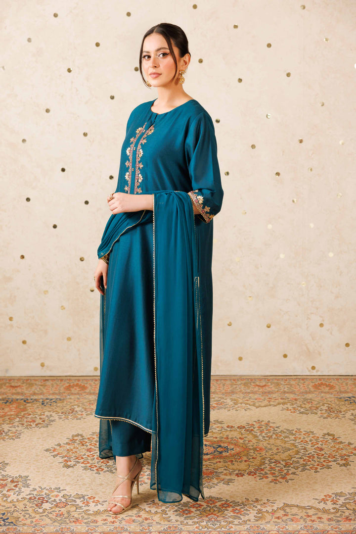 3 Piece - Basic Suit - KFW25-04 for Women - Pret Collection | Nishat | Shop Online
