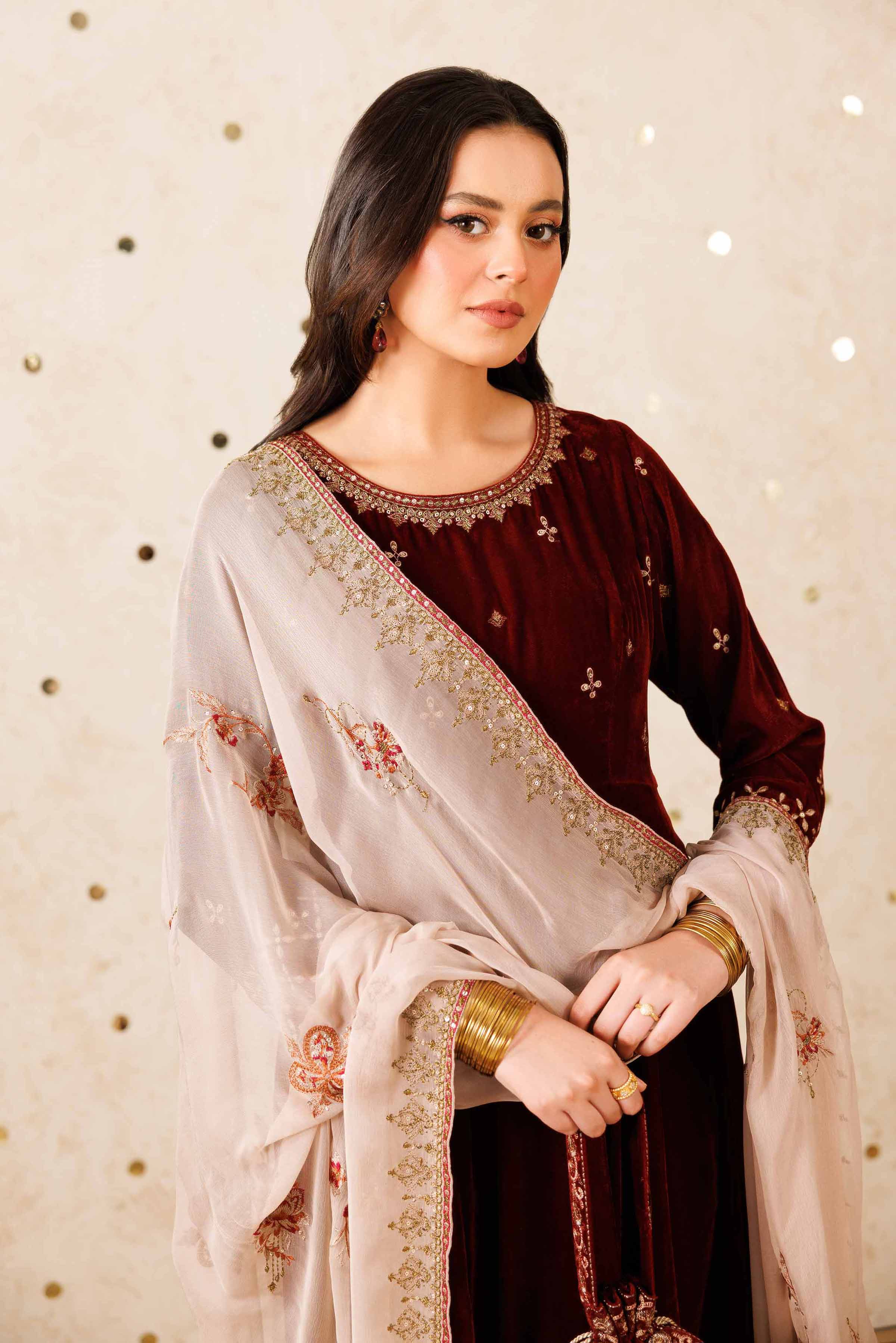 2 Piece - Embroidered Suit - KFW25-05