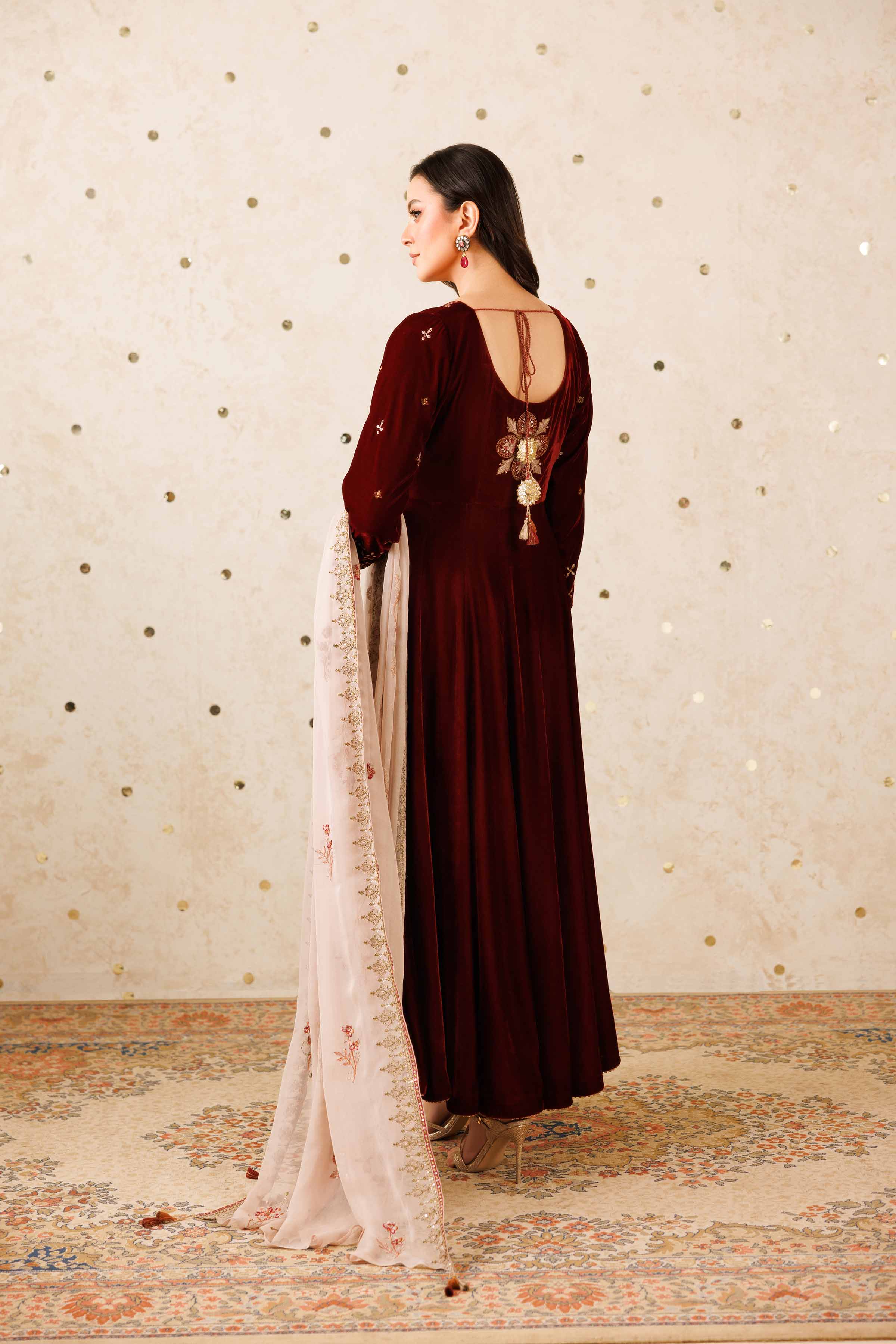 2 Piece - Embroidered Suit - KFW25-05 Luxury Pret Cross Season Edit 2025