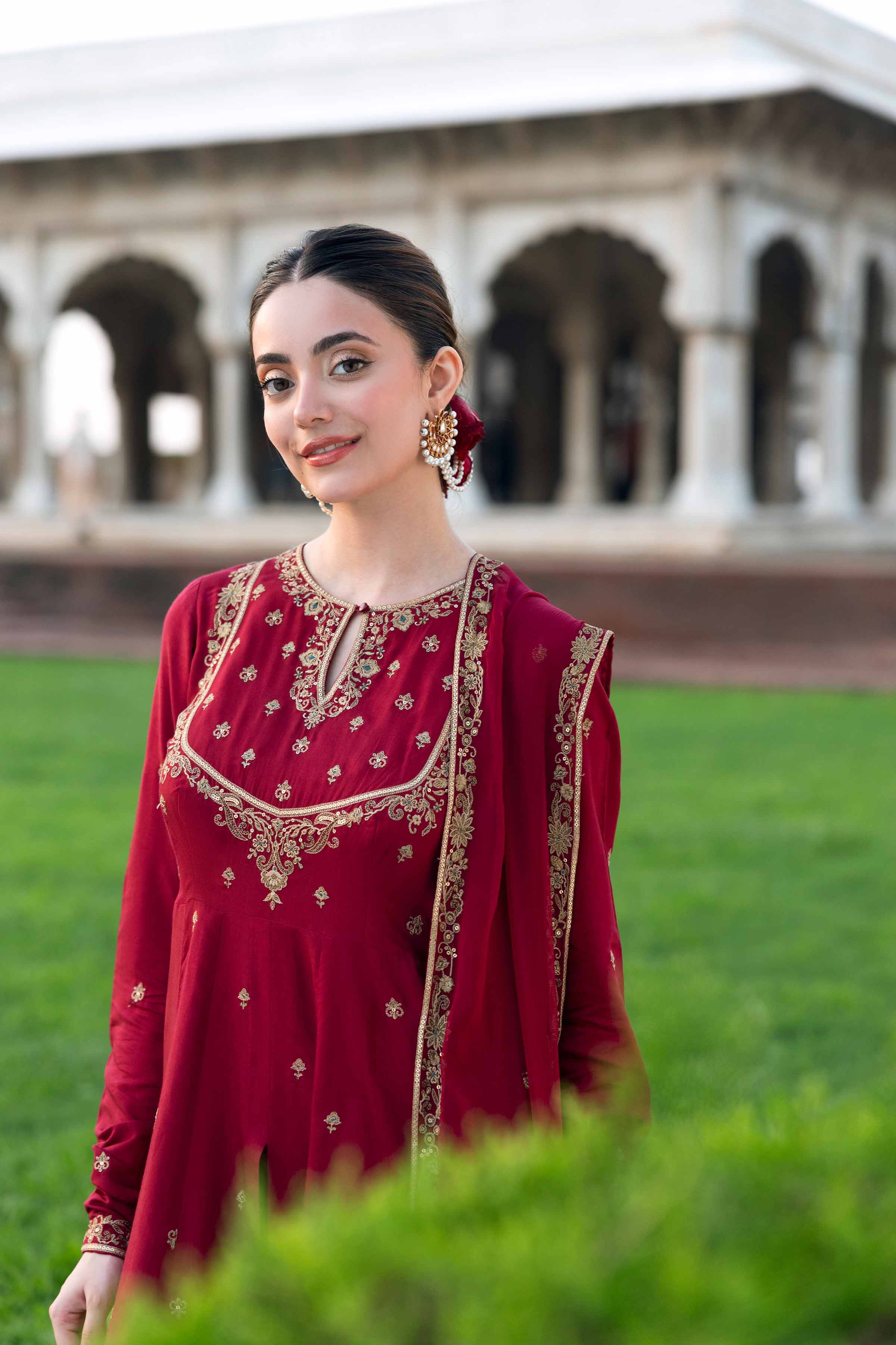 3 Piece - Embroidered Suit - KFW25-06