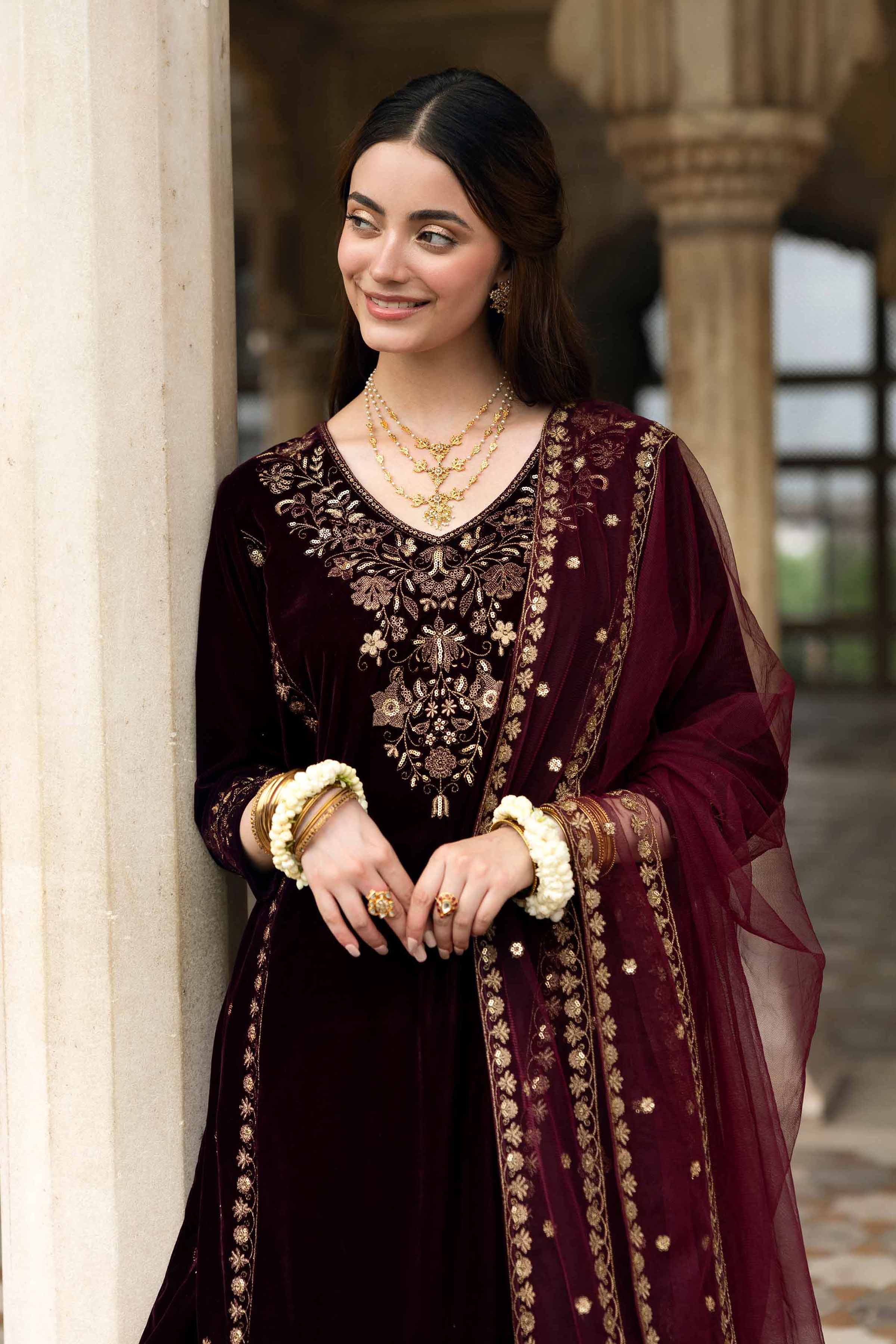 3 Piece - Embroidered Suit - KFW25-07