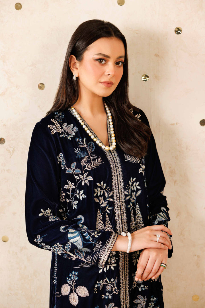 2 Piece - Embroidered Suit - KFW25-08 Luxury Pret Cross Season Edit 2025