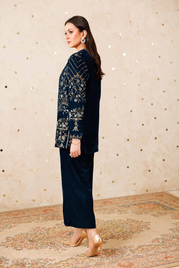 3 Piece - Embroidered Suit - KFW25-10 Luxury Pret Cross Season Edit 2025