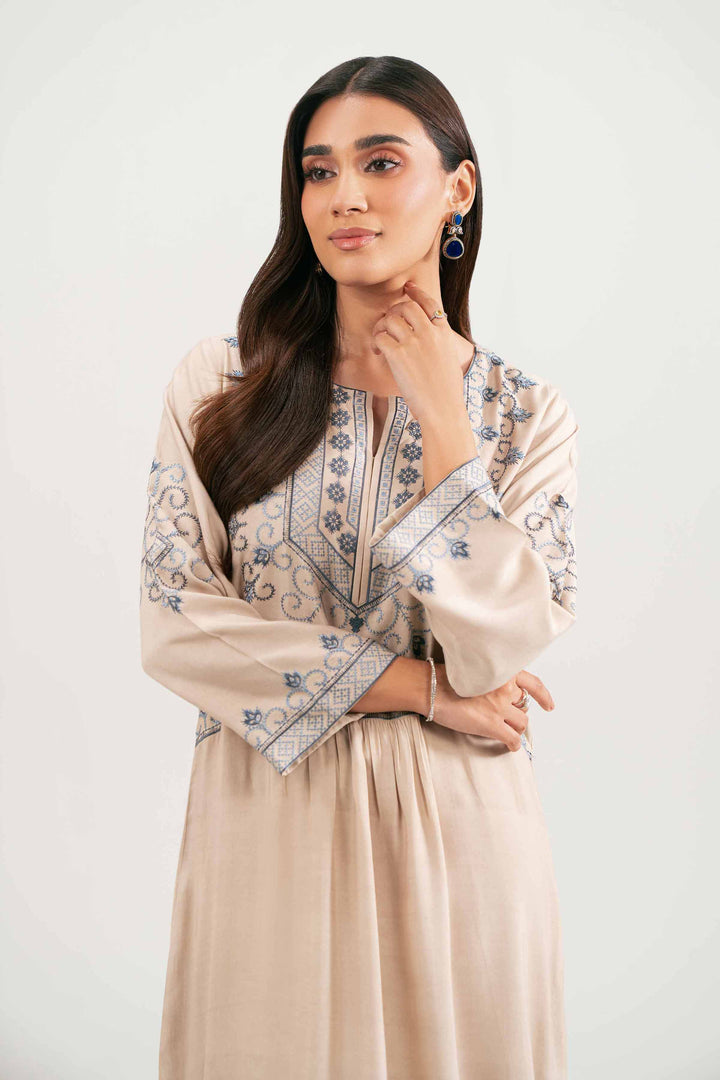 2 Piece - Embroidered Suit - KFW25-102 for Women - Pret Collection | Nishat | Shop Online