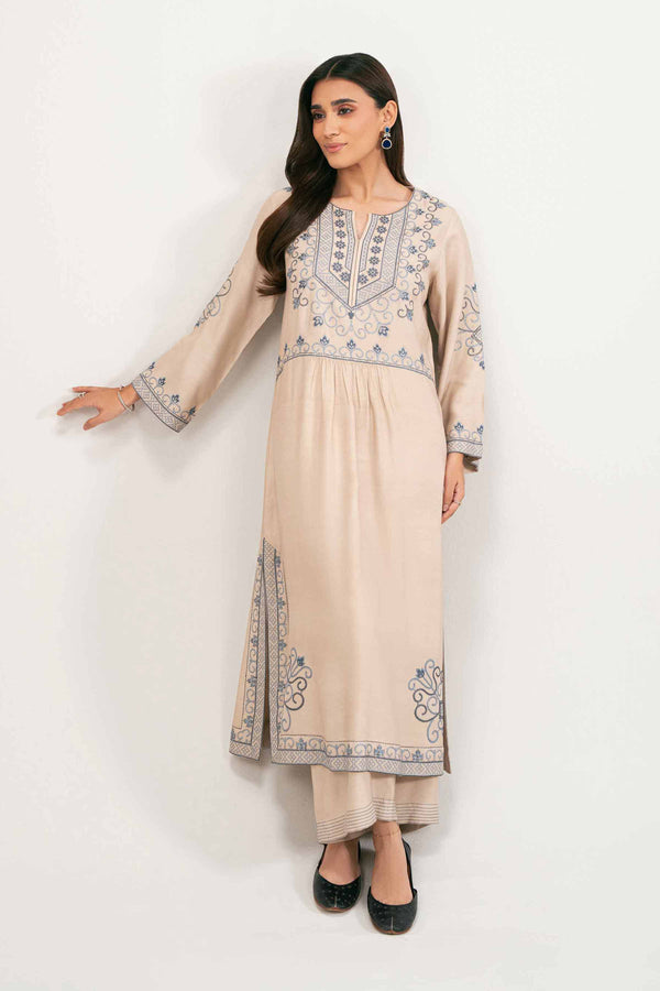 2 Piece - Embroidered Suit - KFW25-102 for Women - Pret Collection | Nishat | Shop Online