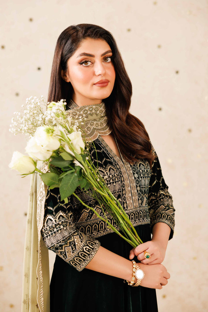 2 Piece - Embroidered Suit - KFW25-12 Luxury Pret Cross Season Edit 2025