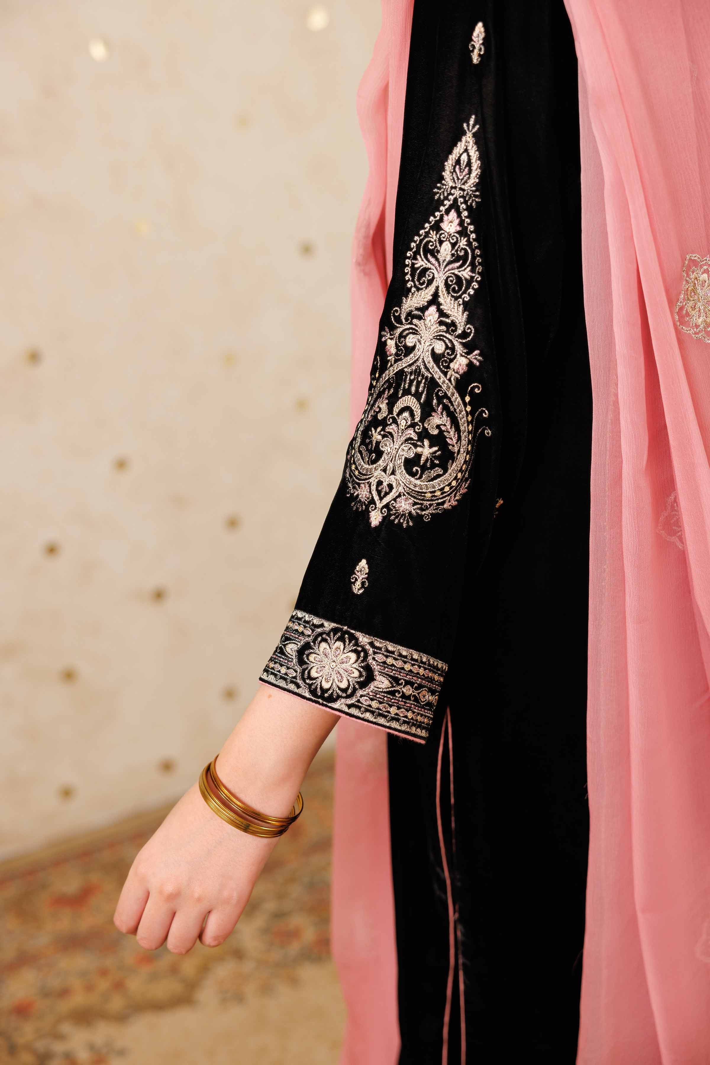 3 Piece - Embroidered Suit - KFW25-13