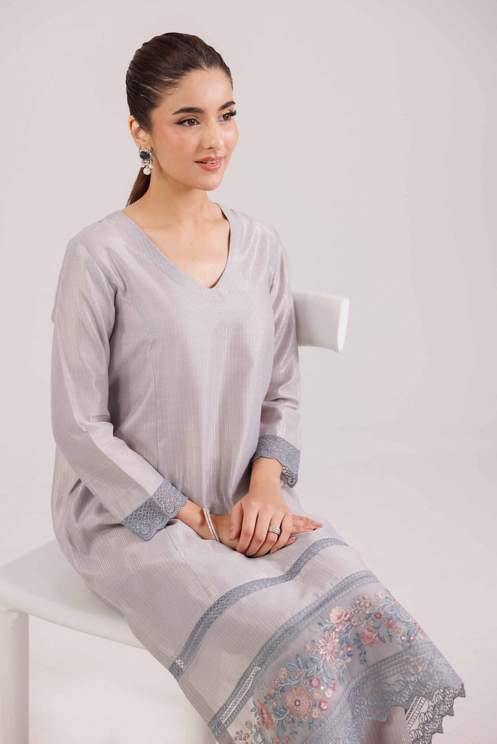 2 Piece - Embroidered Suit - KFW25-138 for Women - Pret Collection | Nishat | Shop Online