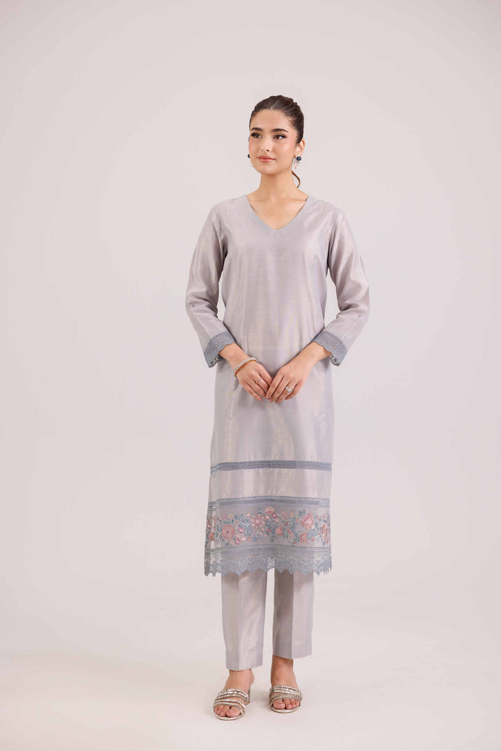 2 Piece - Embroidered Suit - KFW25-138 for Women - Pret Collection | Nishat | Shop Online