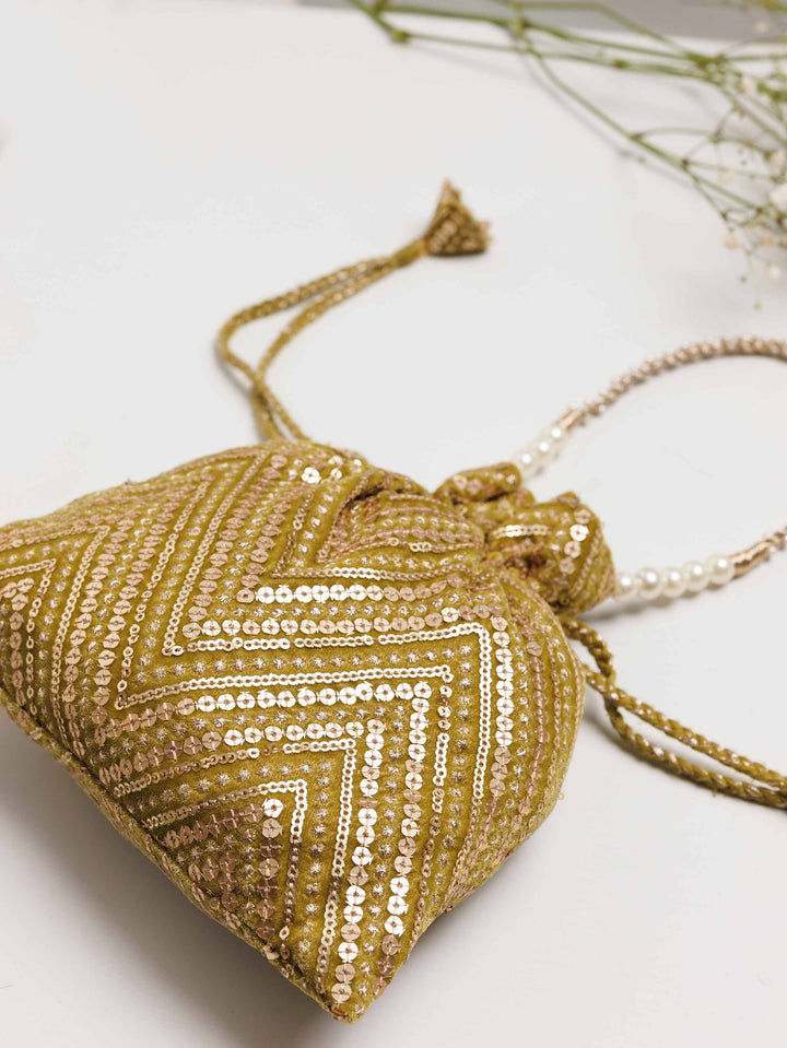 Embroidered Pouch - KFW25-153 for Women - Pret Collection | Nishat | Shop Online