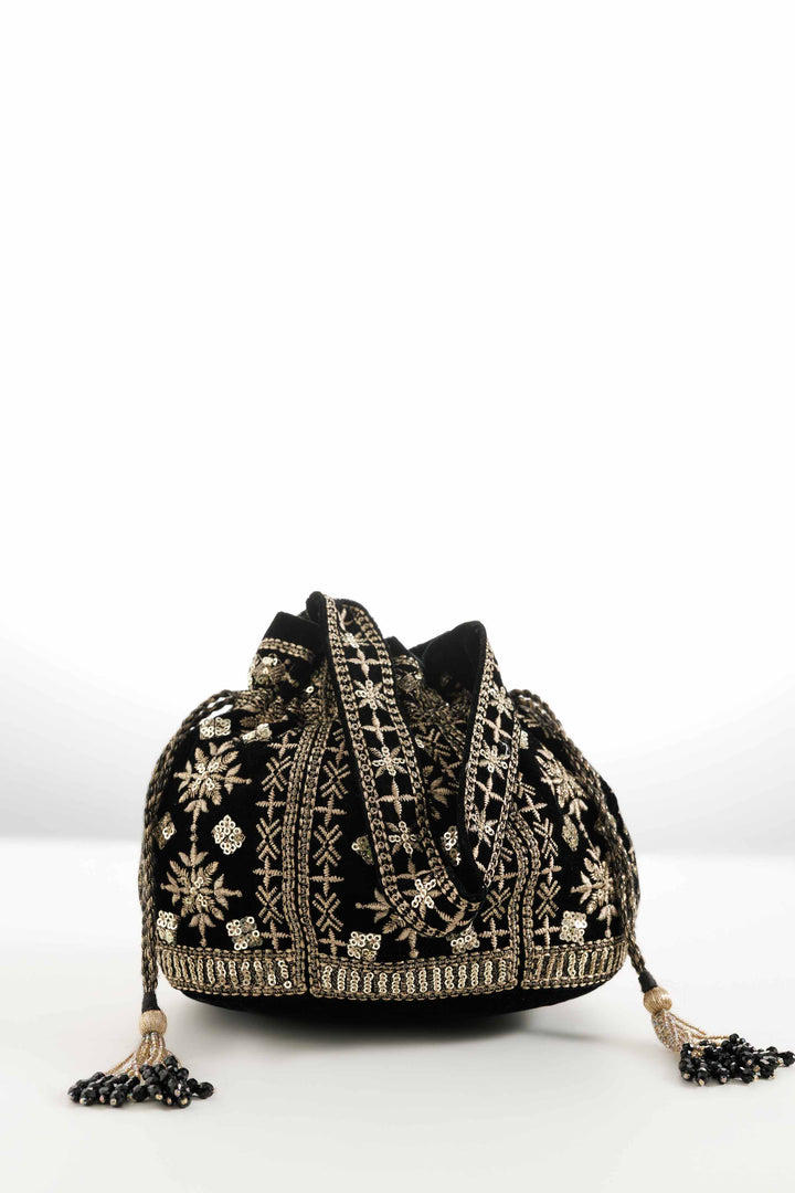 Embroidered Pouch - KFW25-154 for Women - Pret Collection | Nishat | Shop Online