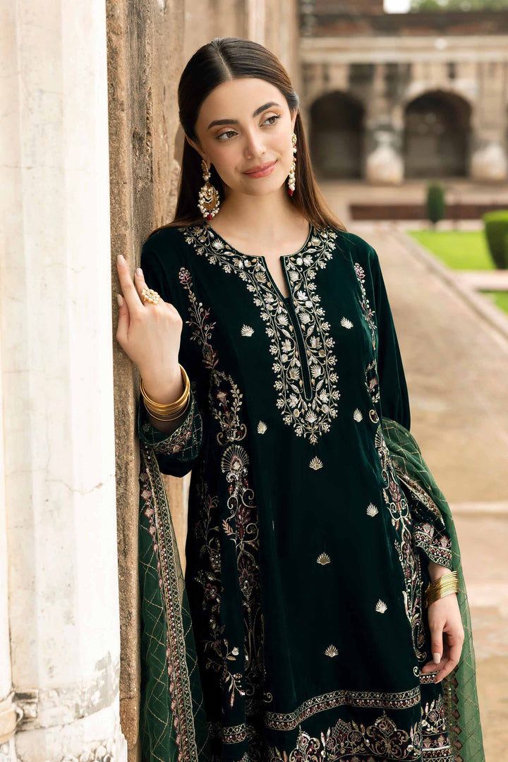 3 Piece - Embroidered Suit - KFW25-16 for Women - Pret Collection | Nishat | Shop Online