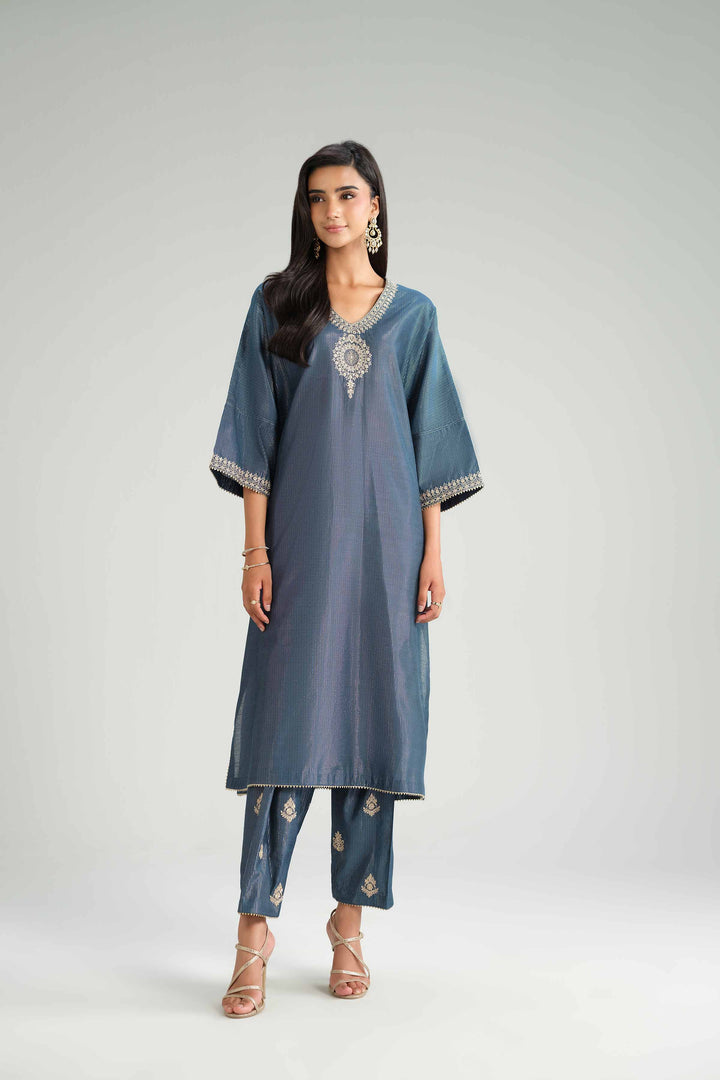 2 Piece - Embroidered Suit - KFW25-164 for Women - Pret Collection | Nishat | Shop Online