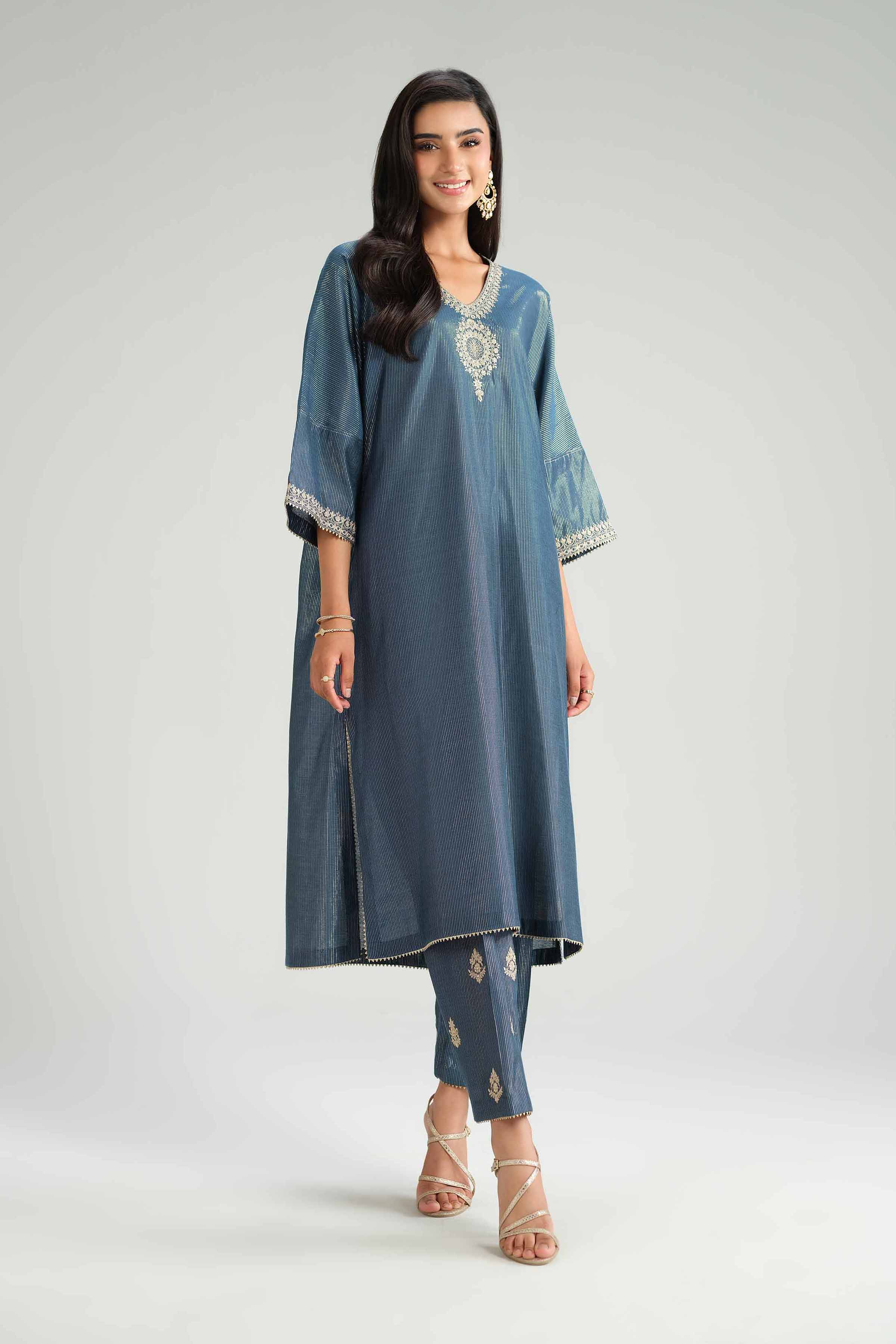2 Piece - Embroidered Suit - KFW25-164 for Women - Pret Collection | Nishat | Shop Online