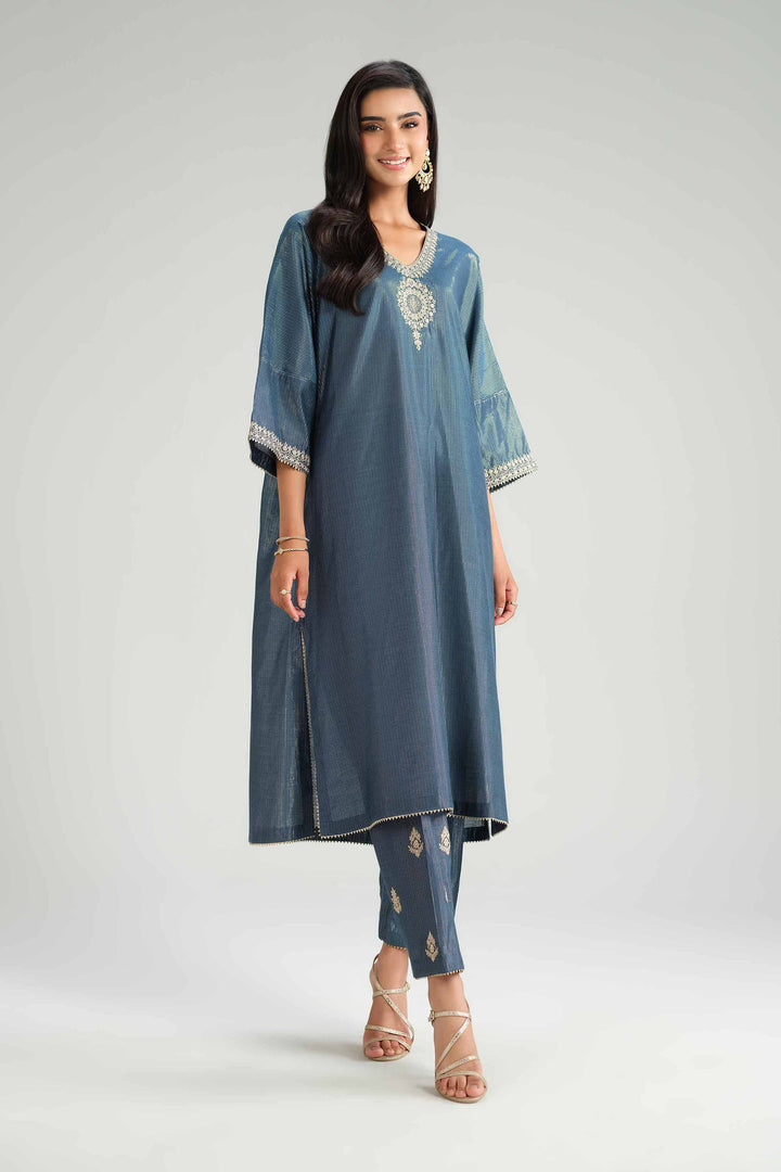 2 Piece - Embroidered Suit - KFW25-164 for Women - Pret Collection | Nishat | Shop Online