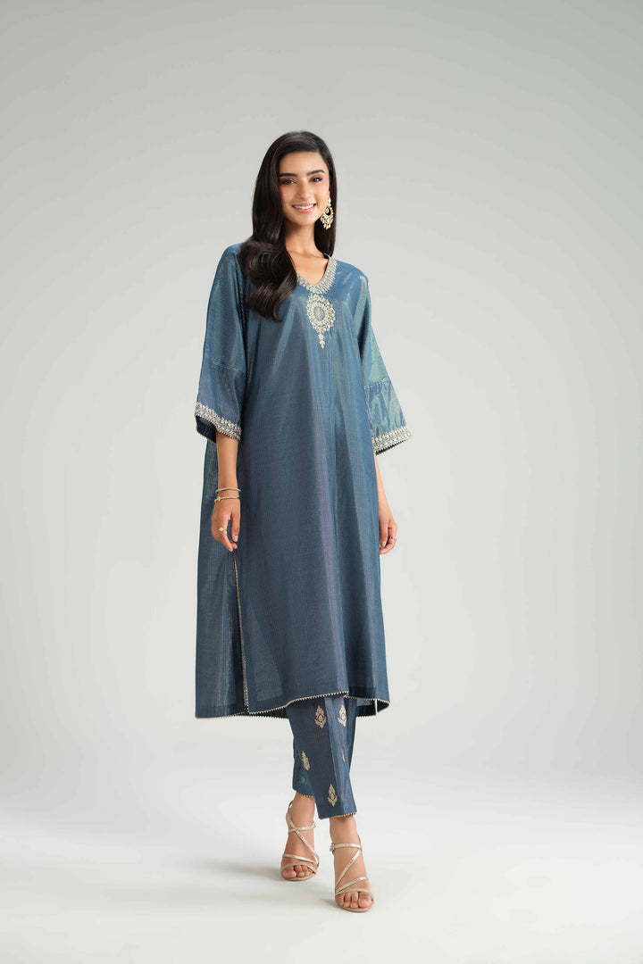 2 Piece - Embroidered Suit - KFW25-164 for Women - Pret Collection | Nishat | Shop Online