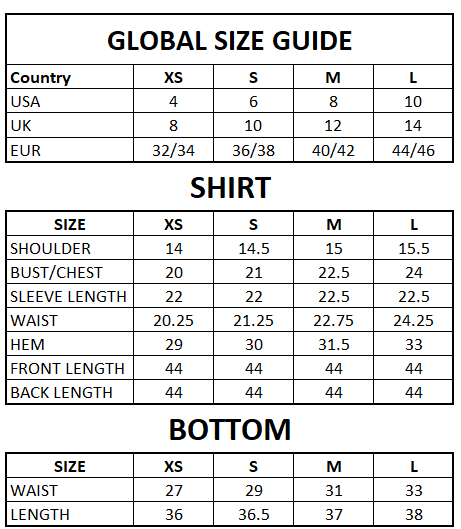 Size Guide