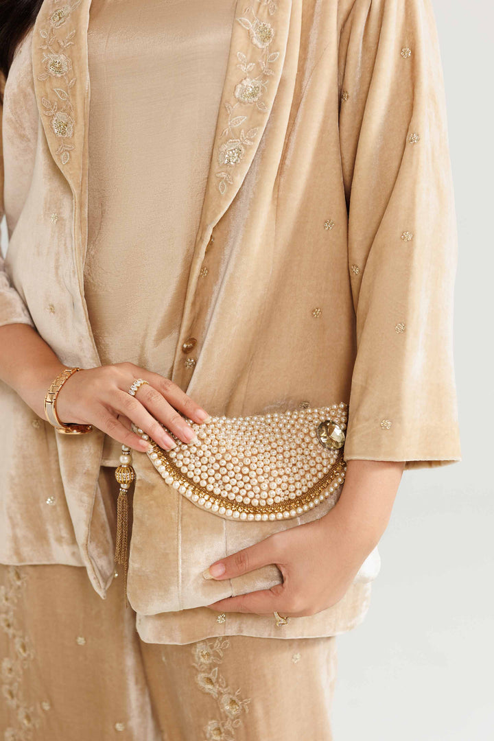 3 Piece - Embroidered Suit - KFW25-17 Luxury Pret Cross Season Edit 2025