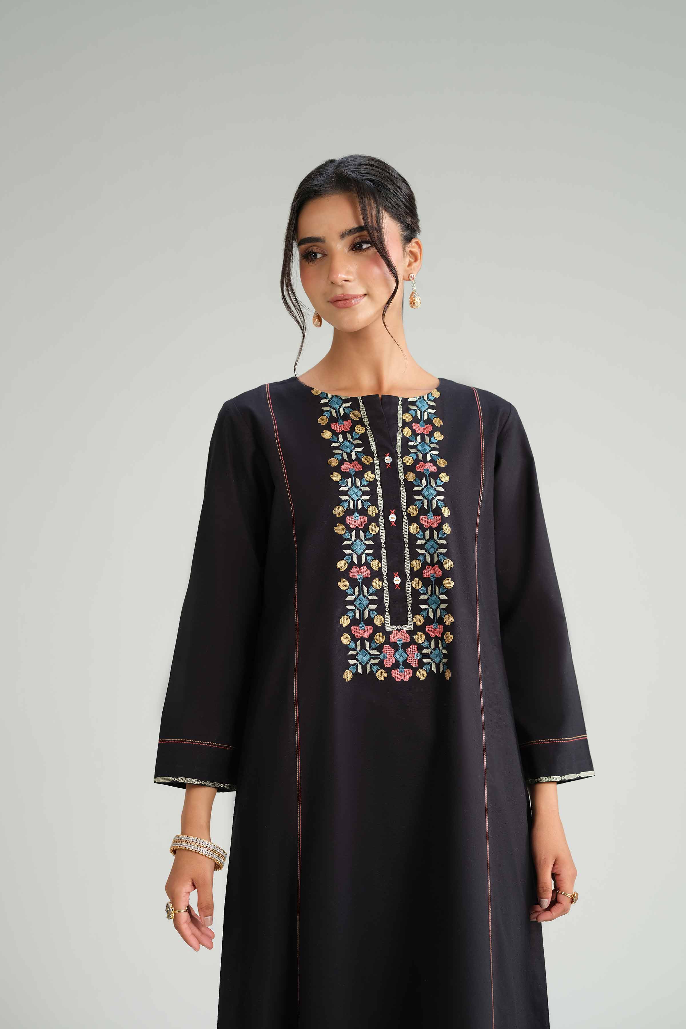 2 Piece - Embroidered Suit - KFW25-173