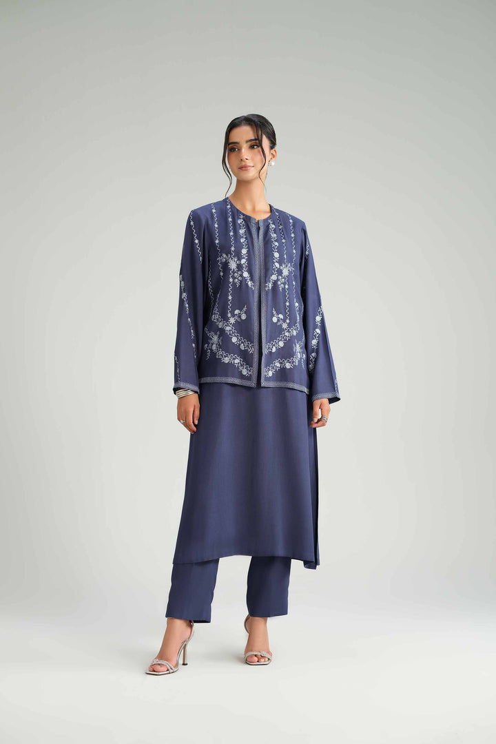 3 Piece - Embroidered Suit - KFW25-178 for Women - Pret Collection | Nishat | Shop Online