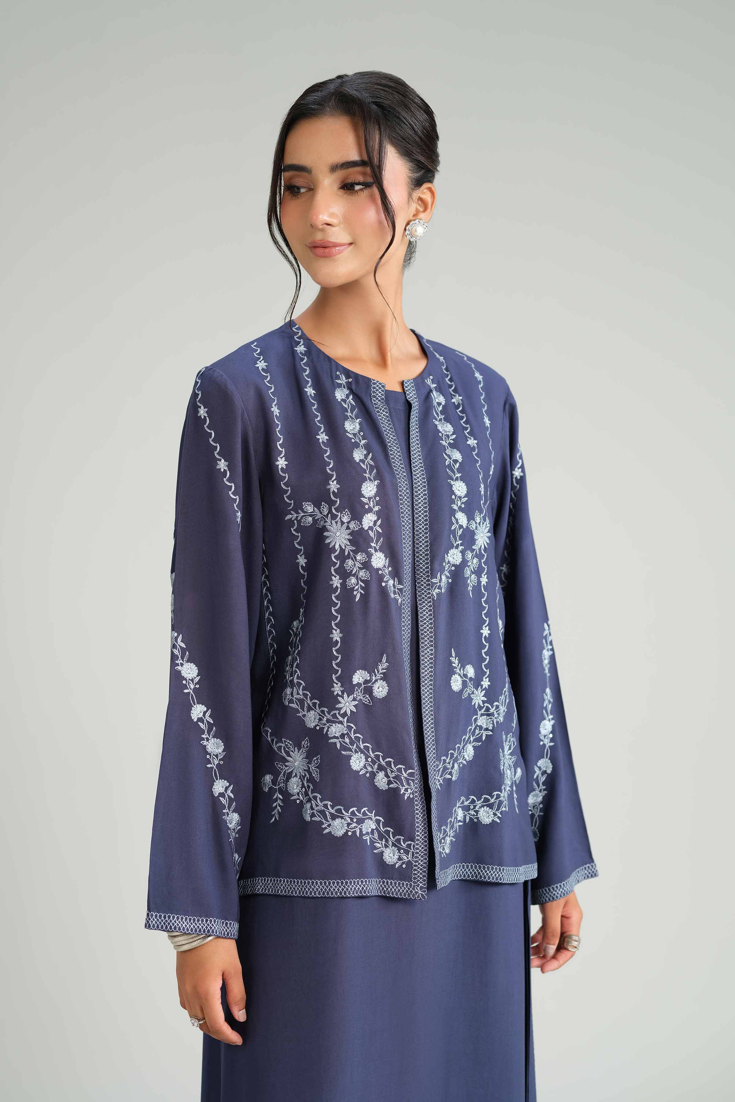 3 Piece - Embroidered Suit - KFW25-178 for Women - Pret Collection | Nishat | Shop Online