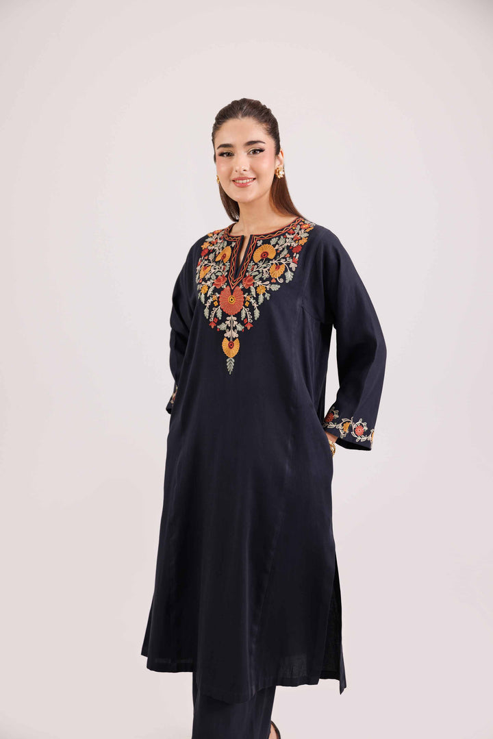 2 Piece - Embroidered Suit - KFW25-179 for Women - Pret Collection | Nishat | Shop Online
