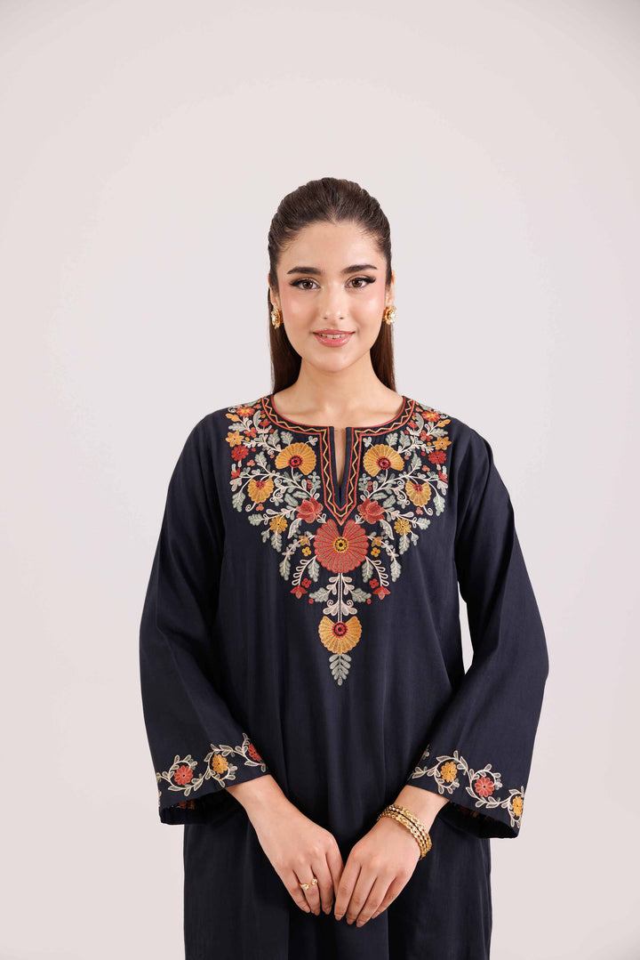 2 Piece - Embroidered Suit - KFW25-179 for Women - Pret Collection | Nishat | Shop Online