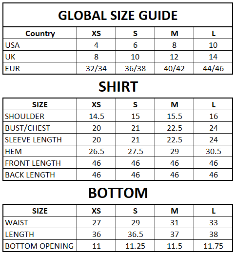 Size Guide