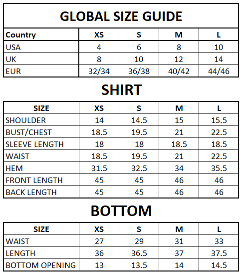 Size Guide