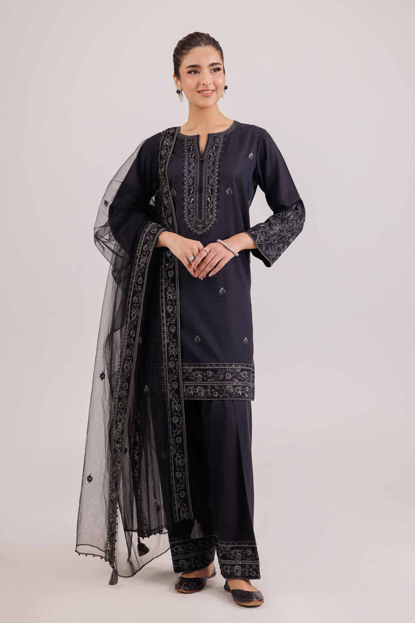 3 Piece - Embroidered Suit - KFW25-189