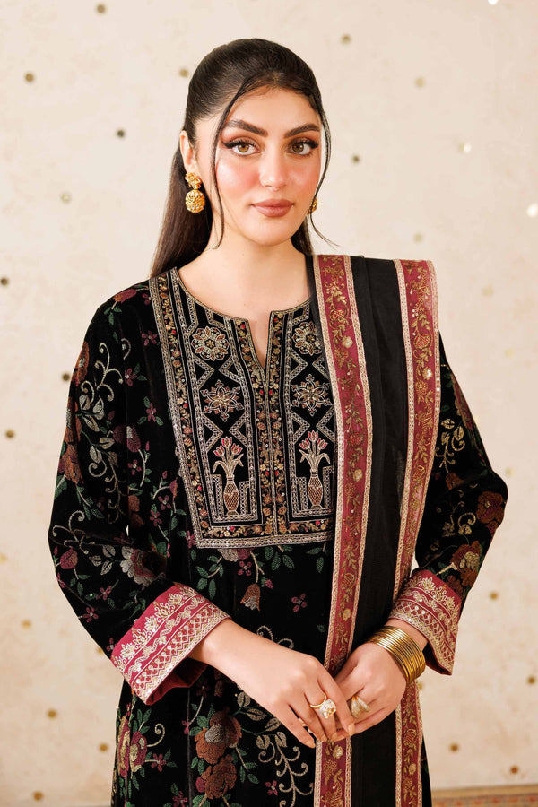 3 Piece - Embroidered Suit - KFW25-19 for Women - Pret Collection | Nishat | Shop Online