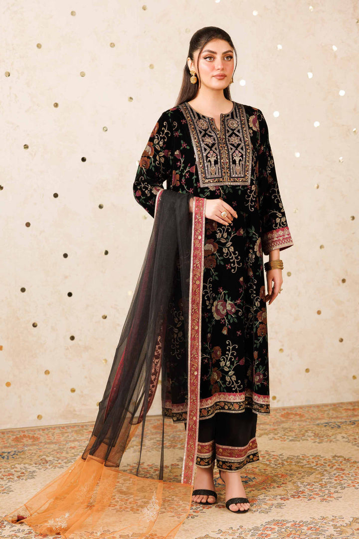 3 Piece - Embroidered Suit - KFW25-19 for Women - Pret Collection | Nishat | Shop Online