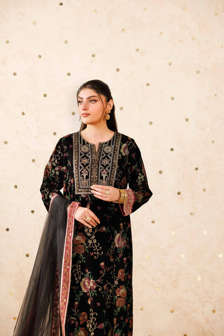 3 Piece - Embroidered Suit - KFW25-19 for Women - Pret Collection | Nishat | Shop Online