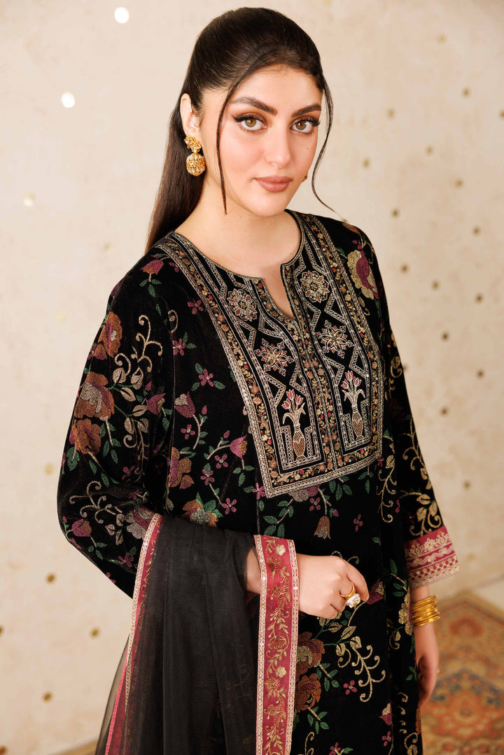 3 Piece - Embroidered Suit - KFW25-19 for Women - Pret Collection | Nishat | Shop Online