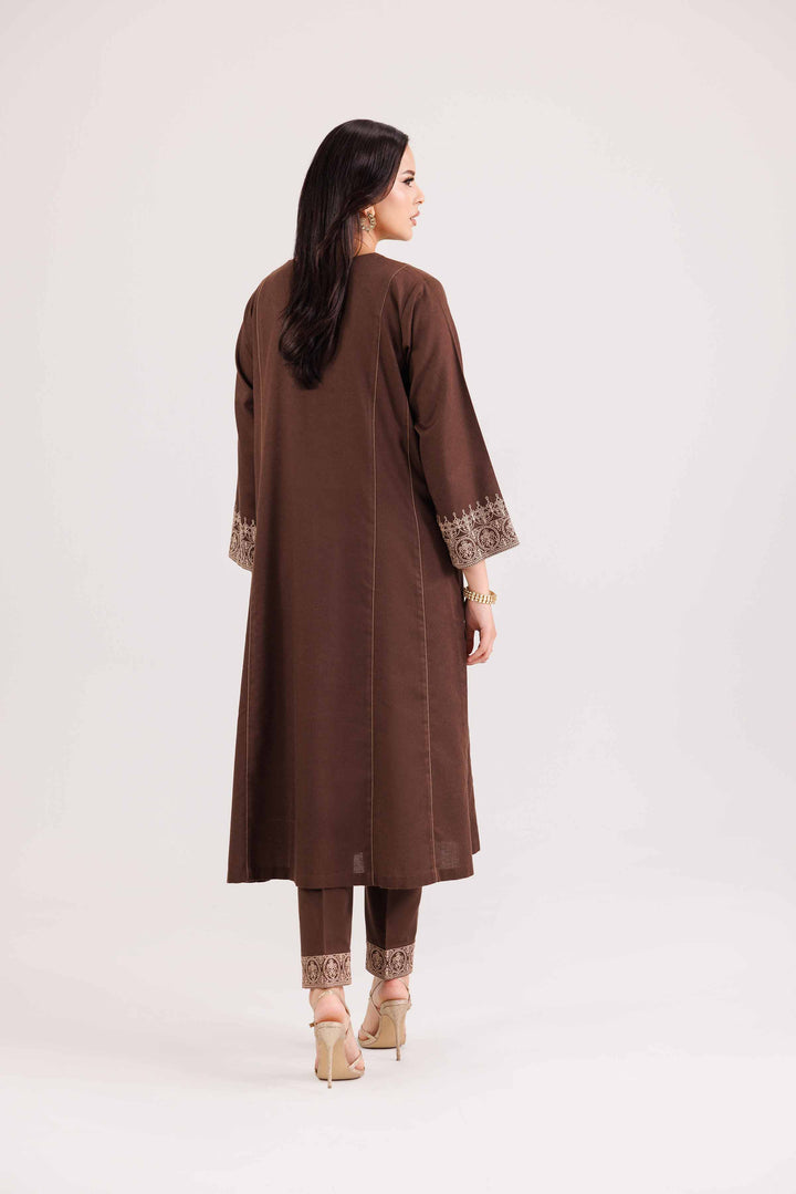 2 Piece - Embroidered Suit - KFW25-192 for Women - Pret Collection | Nishat | Shop Online
