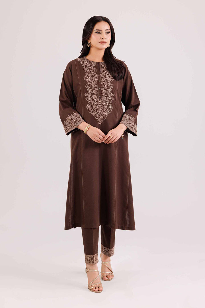 2 Piece - Embroidered Suit - KFW25-192 for Women - Pret Collection | Nishat | Shop Online