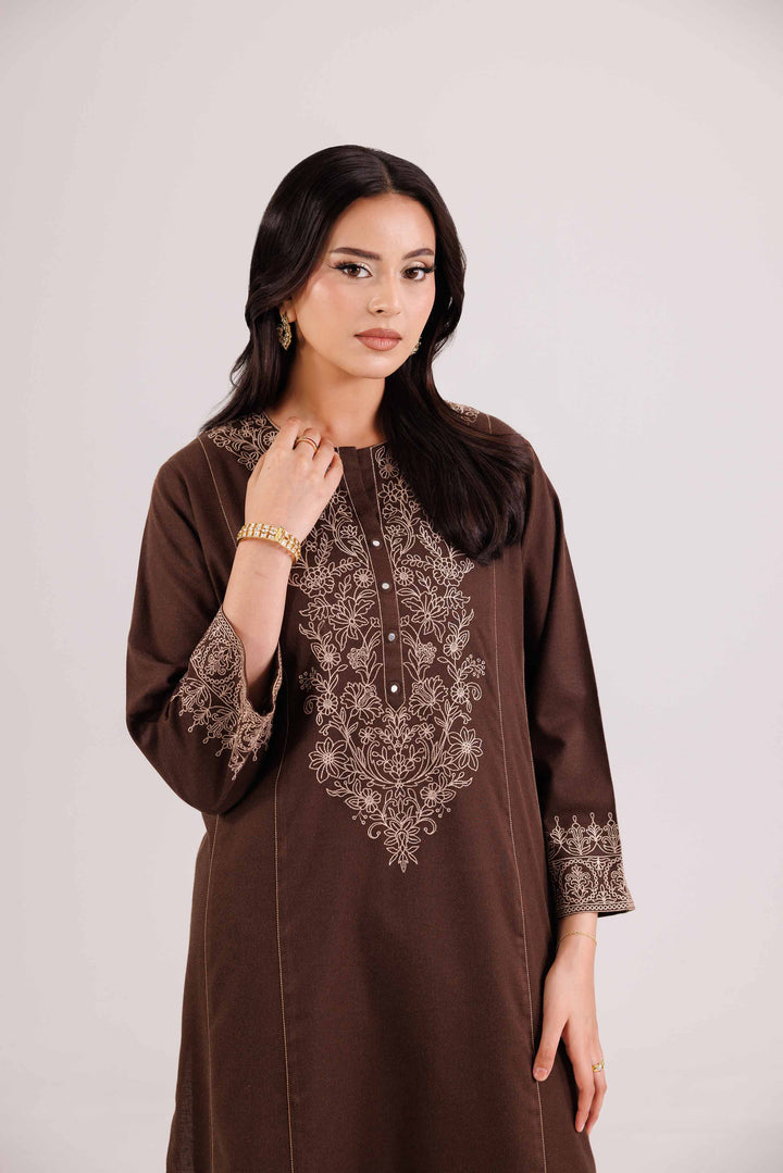 2 Piece - Embroidered Suit - KFW25-192 for Women - Pret Collection | Nishat | Shop Online