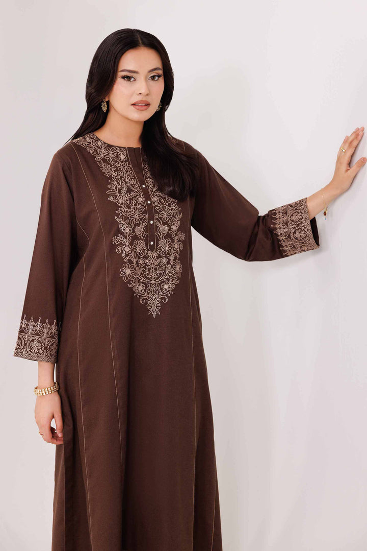 2 Piece - Embroidered Suit - KFW25-192 for Women - Pret Collection | Nishat | Shop Online