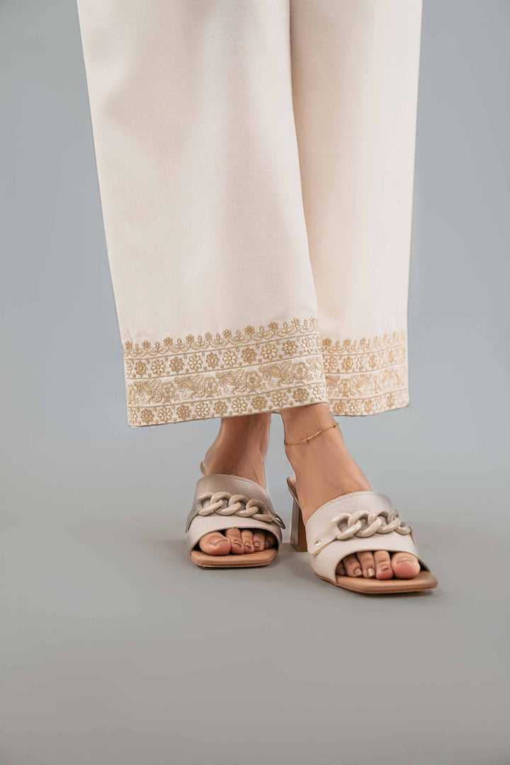 Embroidered Pants - KFW25-197 for Women - Pret Collection | Nishat | Shop Online