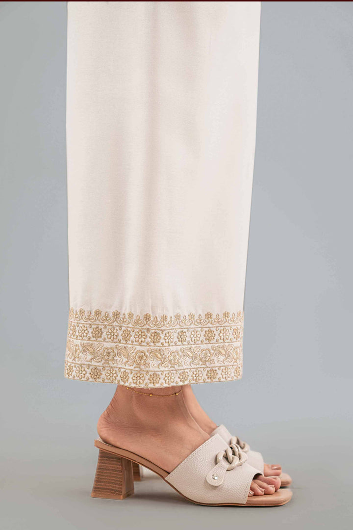 Embroidered Pants - KFW25-197 for Women - Pret Collection | Nishat | Shop Online