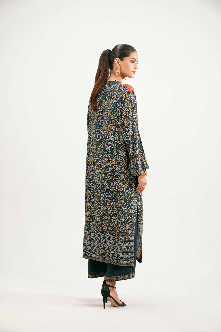 2 Piece - Printed Suit - KFW25-217 for Women - Pret Collection | Nishat | Shop Online