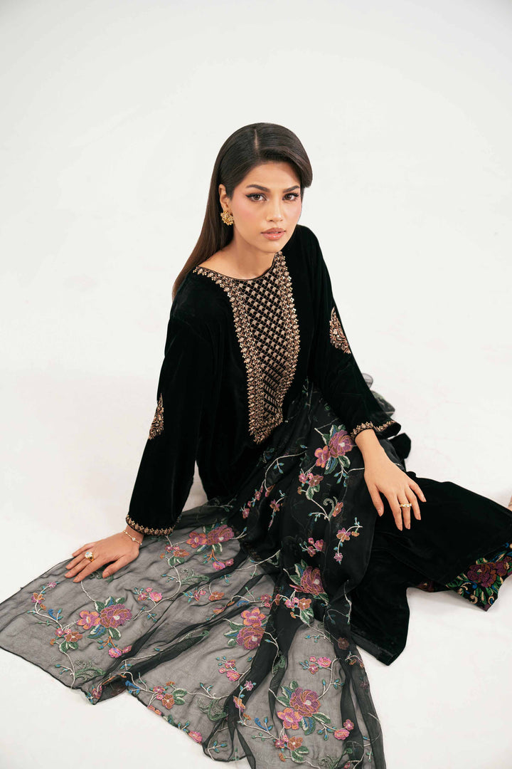 3 Piece - Printed Embroidered Suit - KFW25-22 for Women - Pret Collection | Nishat | Shop Online