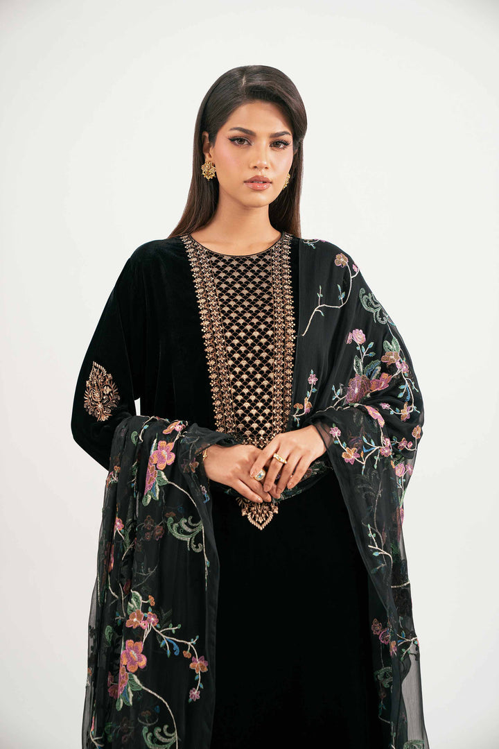 3 Piece - Printed Embroidered Suit - KFW25-22 for Women - Pret Collection | Nishat | Shop Online