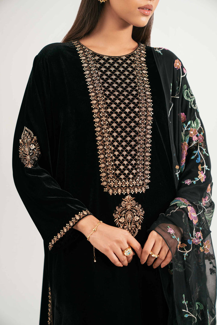 3 Piece - Printed Embroidered Suit - KFW25-22 for Women - Pret Collection | Nishat | Shop Online