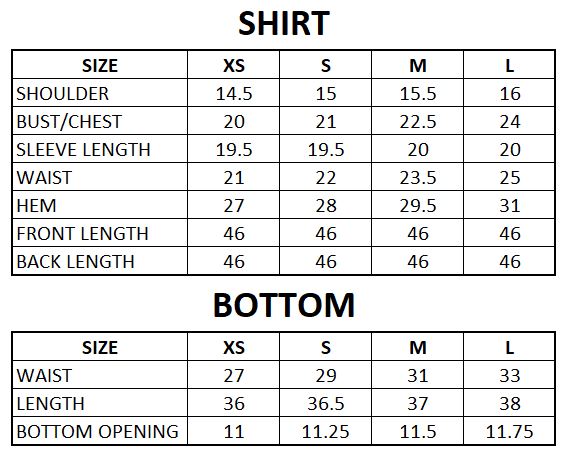 Size Guide