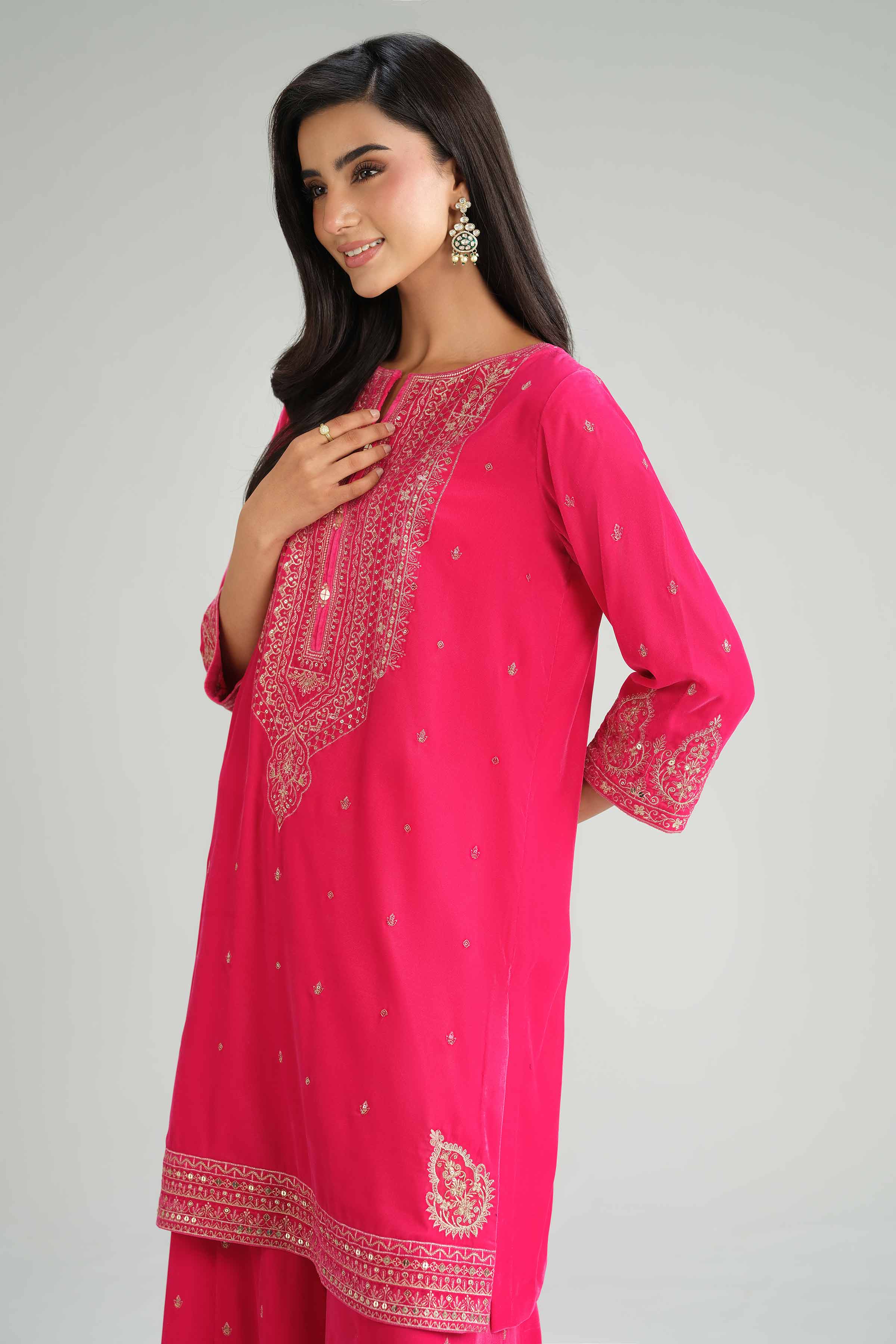 2 Piece - Embroidered Suit - KFW25-23 Luxury Pret Cross Season Edit 2025